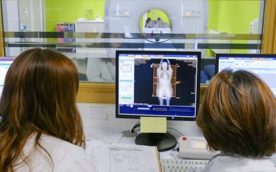 Réalisation d'un TEP scan