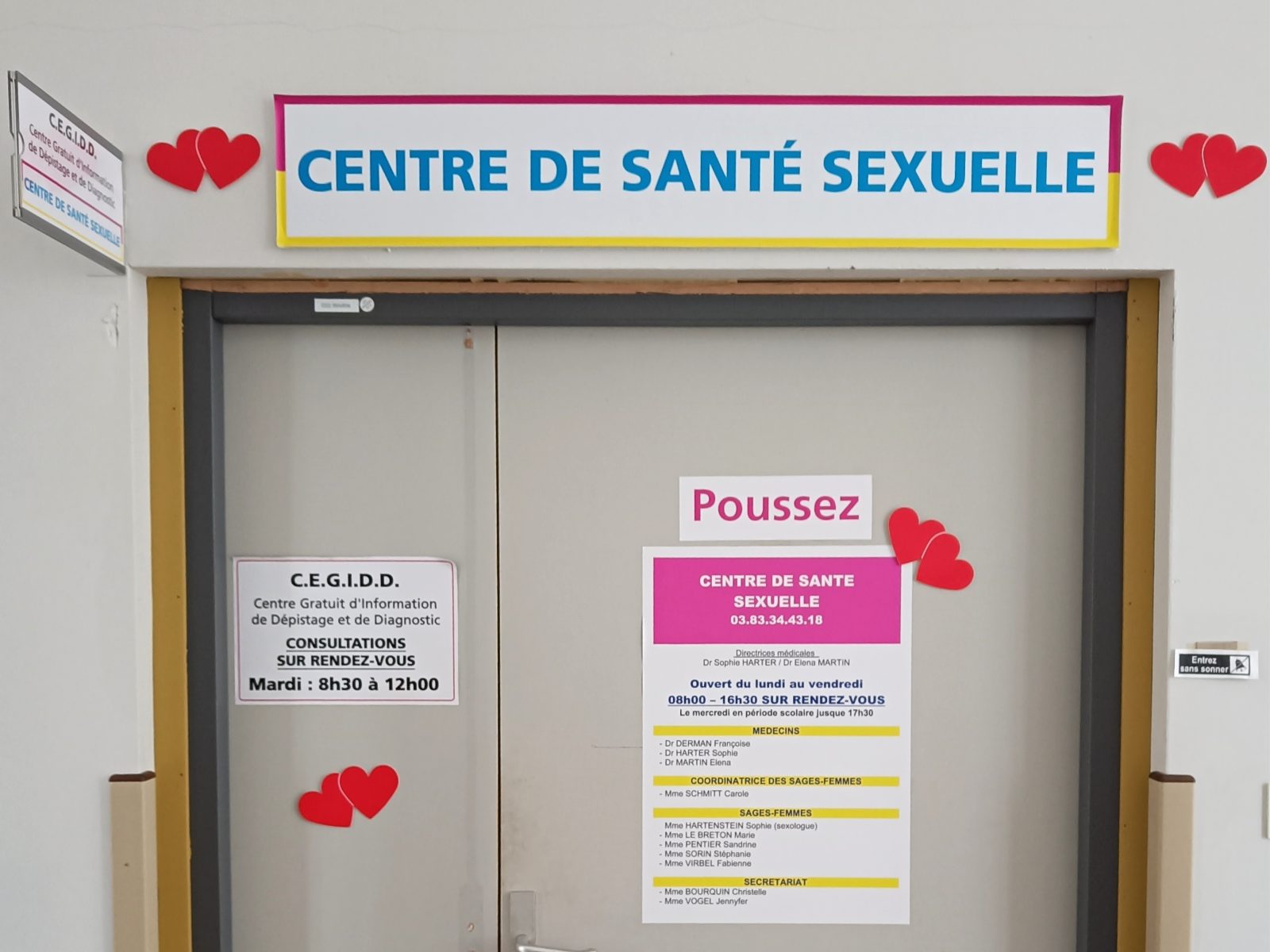 Centre de santé sexuelle du CHRU de Nancy