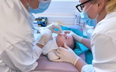 soins pour une frénotomie linguale chez un nouveau-né